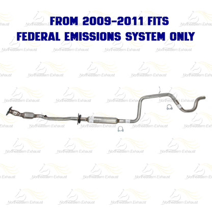 2006-2011 Chevrolet Impala 3.5L Exhaust Catalytic Resonator and Intermediate Pipe | EPA Approved