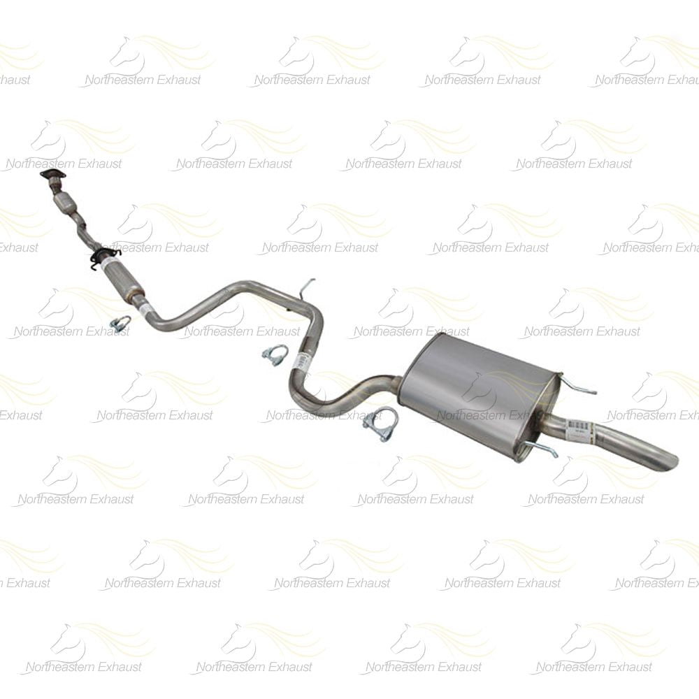 2006-2007 Chevrolet Monte Carlo 3.5L Exhaust Catalytic Converter Resonator intermediate Pipe and Muffler Kit | EPA Approved