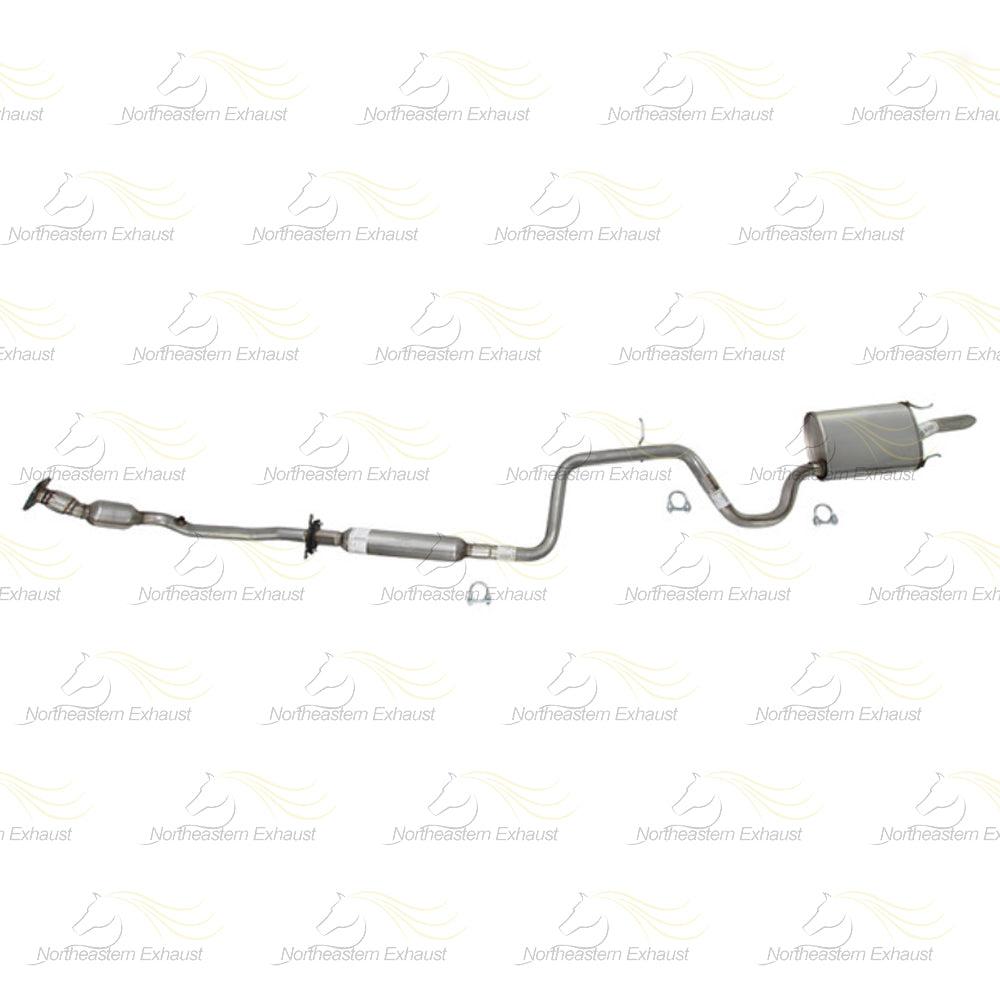 2006-2007 Chevrolet Monte Carlo 3.5L Exhaust Catalytic Converter Resonator intermediate Pipe and Muffler Kit | EPA Approved