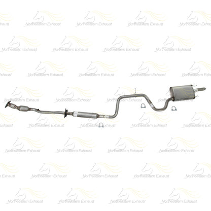 2006-2007 Chevrolet Monte Carlo 3.5L Exhaust Catalytic Converter Resonator intermediate Pipe and Muffler Kit | EPA Approved