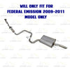 2006-2011 Impala 3.5L Catalytic Resonator Int. Pipe & Muffler Kit  EPA