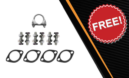 2003-2008 INFINITI FX35 G35 3.5L Stainless Steel Flex Y-Pipe Resonator Kit
