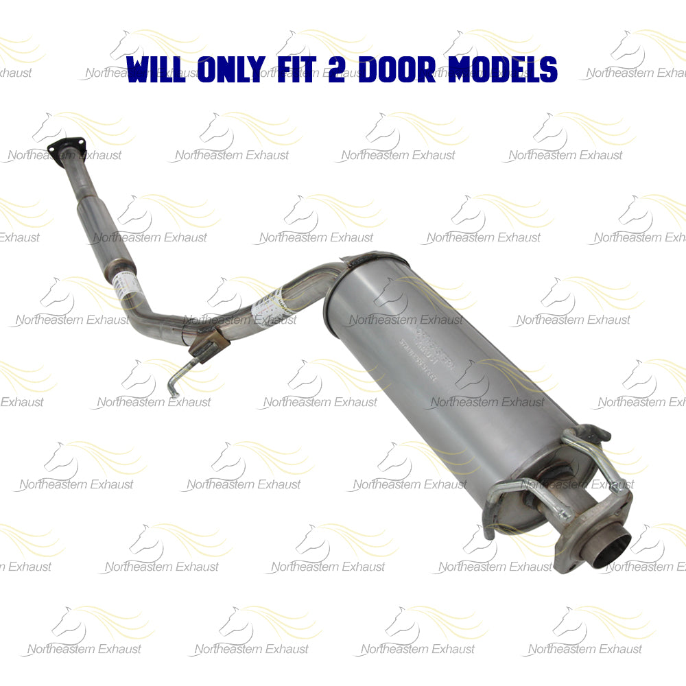 2006-2011 Honda Civic 2.0L Stainless Steel Resonator Pipe Assembly