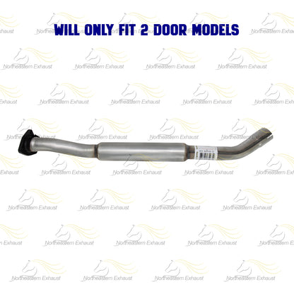2006-2011 Honda Civic 2.0L Stainless Steel Resonator Pipe Assembly