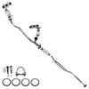 2007-2010 Toyota Sienna 3.5L FWD Pair of EPA Manifold Y Pipe Rear Catalytic and Resonator Kit