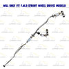 2007-2010 Toyota Sienna 3.5L FWD Pair of EPA Manifold Y Pipe Rear Catalytic and Resonator Kit