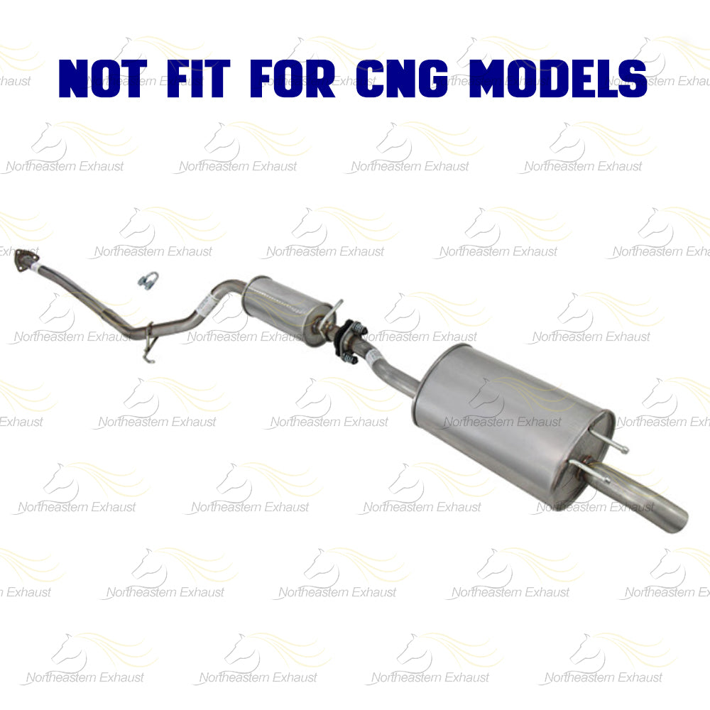 2014–2015 Honda Civic 1.8L Intermediate Pipe, Resonator & Muffler Exhaust Kit Non-CNG