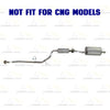 2014–2015 Honda Civic 1.8L Intermediate Pipe, Resonator & Muffler Exhaust Kit Non-CNG