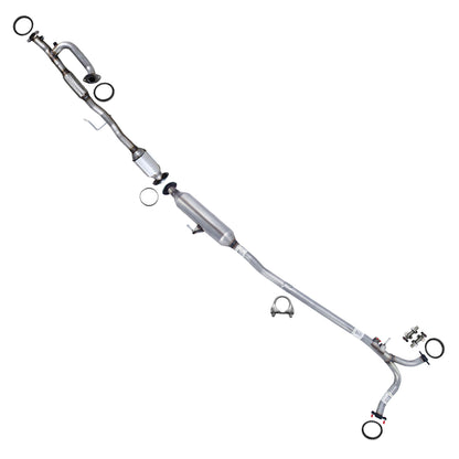 EPA Approved Exhaust Catalytic Converter and Resonator Pipe for 2007-2011 Toyota Camry and 2007-2012 Lexus ES350 3.5L