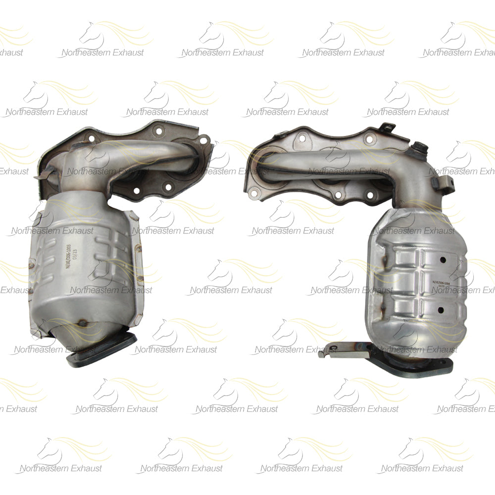 2007-2012 Toyota Camry and 2007-2011 Lexus ES350 3.5L Pair of Manifold Catalytic Resonator Kit | EPA Approved