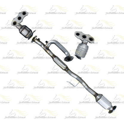 2007-2012 Toyota Camry & Lexus ES350 3.5L Complete Exhaust System Kit | EPA Approved