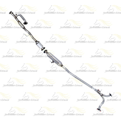 2007-2012 Camry, ES350 3.5L Catalytic Resonator w/ Pair of Muffler Kit | EPA Approved