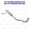 Exhaust EPA Catalytic Muffler Tail Pipe Kit for 2006-2009 Savana and Express 2500 6.0L