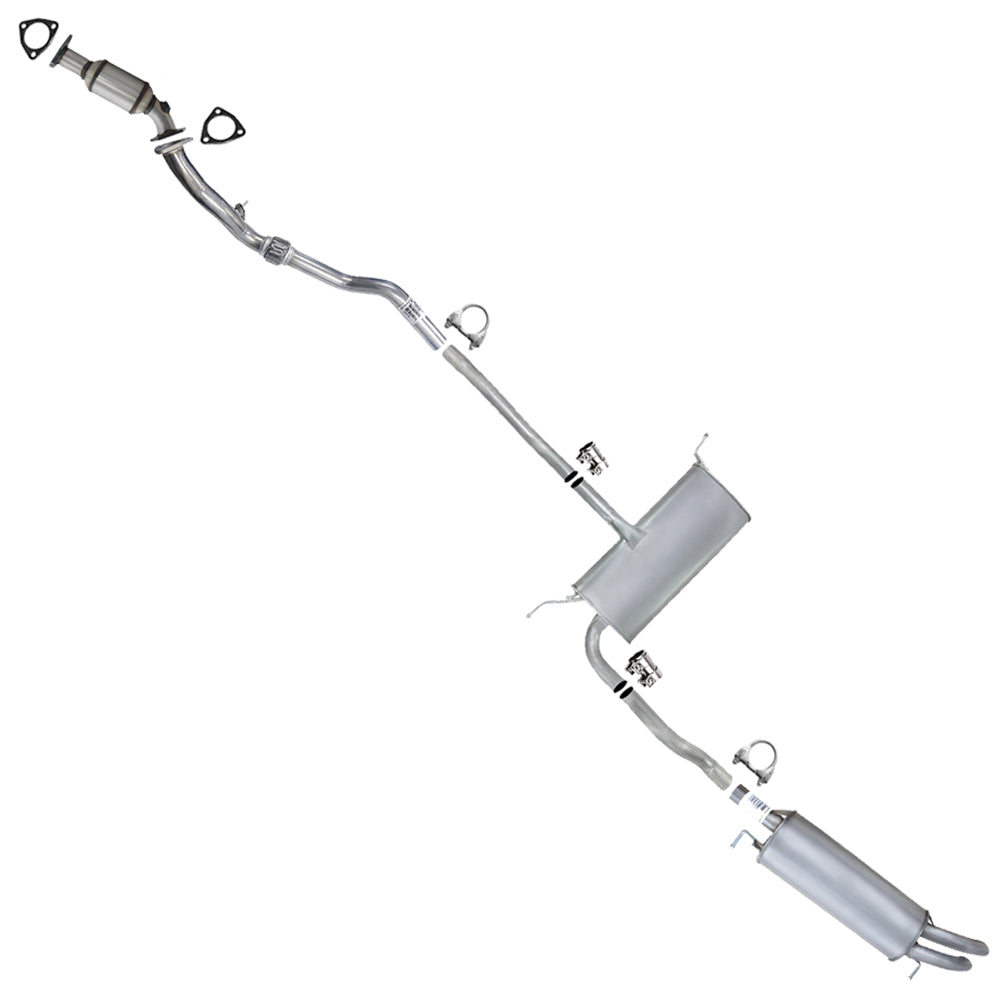 1998-2005 Volkswagen Passat 1.8L EPA Approved Catalytic Converter Intermediate Pipe Muffler and Resonator Kit