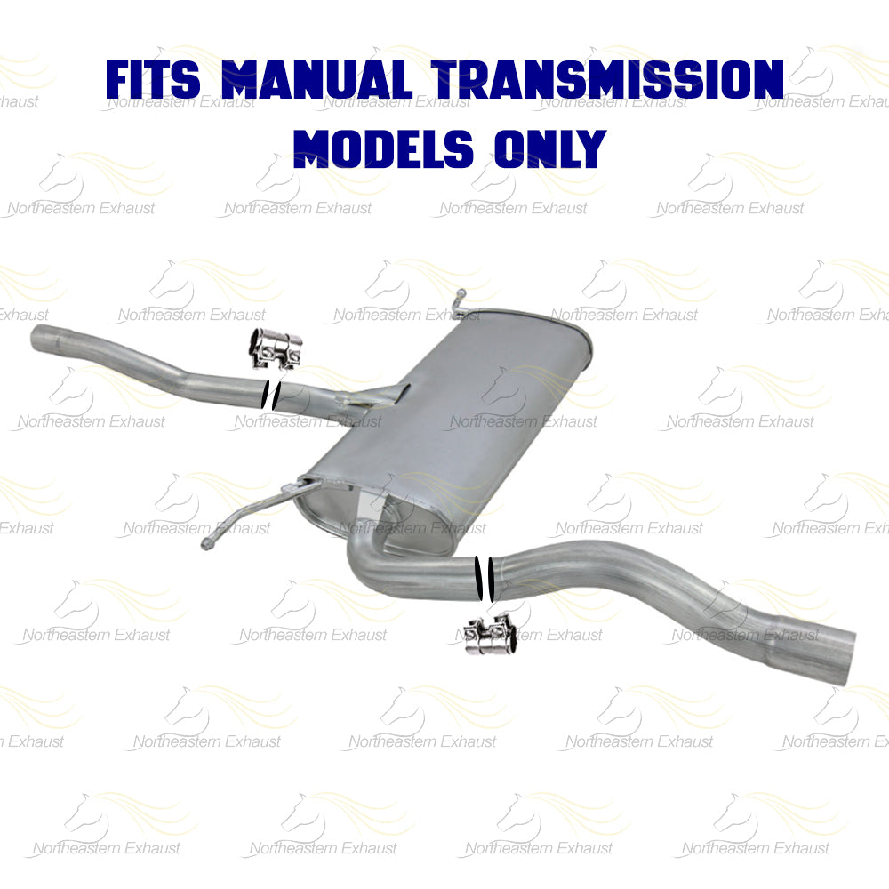 1998-2005 Volkswagen Passat 1.8L EPA Approved Catalytic Converter Intermediate Pipe Muffler and Resonator Kit