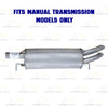 1998-2005 Volkswagen Passat 1.8L EPA Approved Catalytic Converter Intermediate Pipe Muffler and Resonator Kit