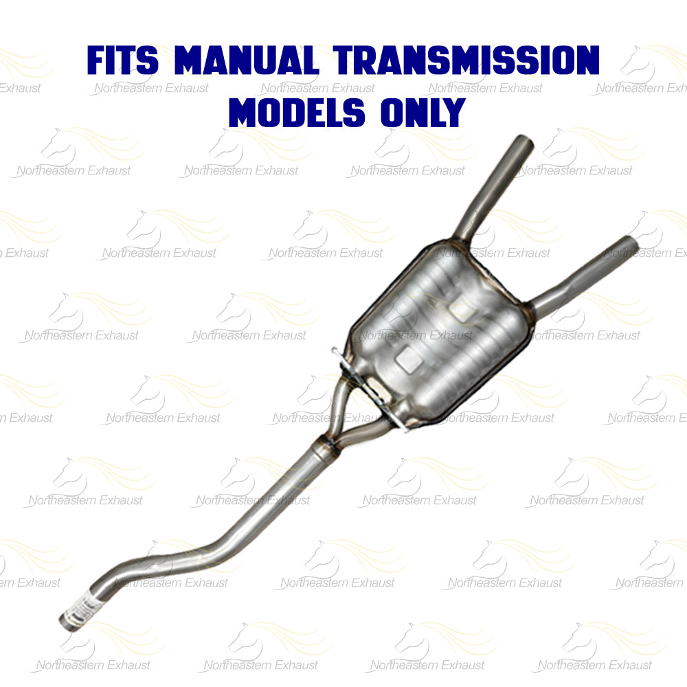 2005-2008 Audi A4 Quattro 2.0L Stainless Steel Front Pipe and Resonator Exhaust Kit