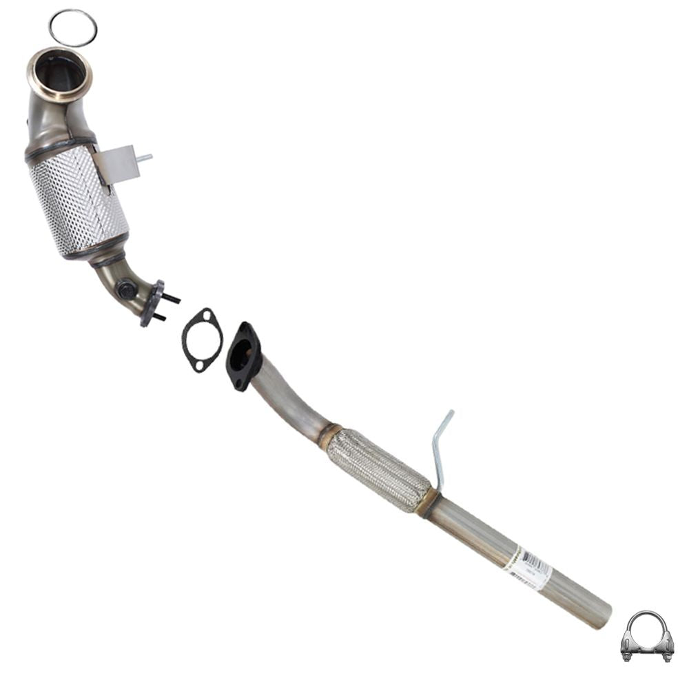2012-2015 Ford Explorer 2.0L EPA Front Manifold Catalytic w/ Front Pipe Kit