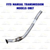 2005-2008 Audi A4 Quattro 2.0L Stainless Steel Front Pipe Resonator and Pair of Mufflers Kit