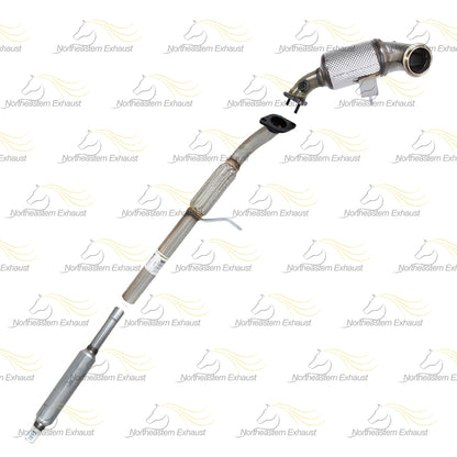 2012-2015 Ford Explorer 2.0L EPA Exhaust Manifold Catalytic Front Pipe Resonator Kit