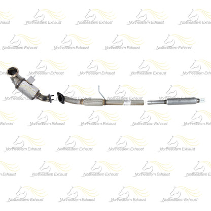 2012-2015 Ford Explorer 2.0L EPA Exhaust Manifold Catalytic Front Pipe Resonator Kit