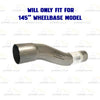 2005-2008 Ford F-150 4.2L 145" WB Stainless Steel Exhaust Pipes