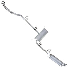 1998-2005 Volkswagen Passat 1.8L Exhaust Intermediate Flex Pipe Muffler and Resonator Kit