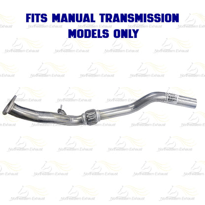 1998-2005 Volkswagen Passat 1.8L Exhaust Intermediate Flex Pipe Muffler and Resonator Kit