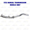 1998-2005 Volkswagen Passat 1.8L Exhaust Intermediate Flex Pipe and Muffler Kit