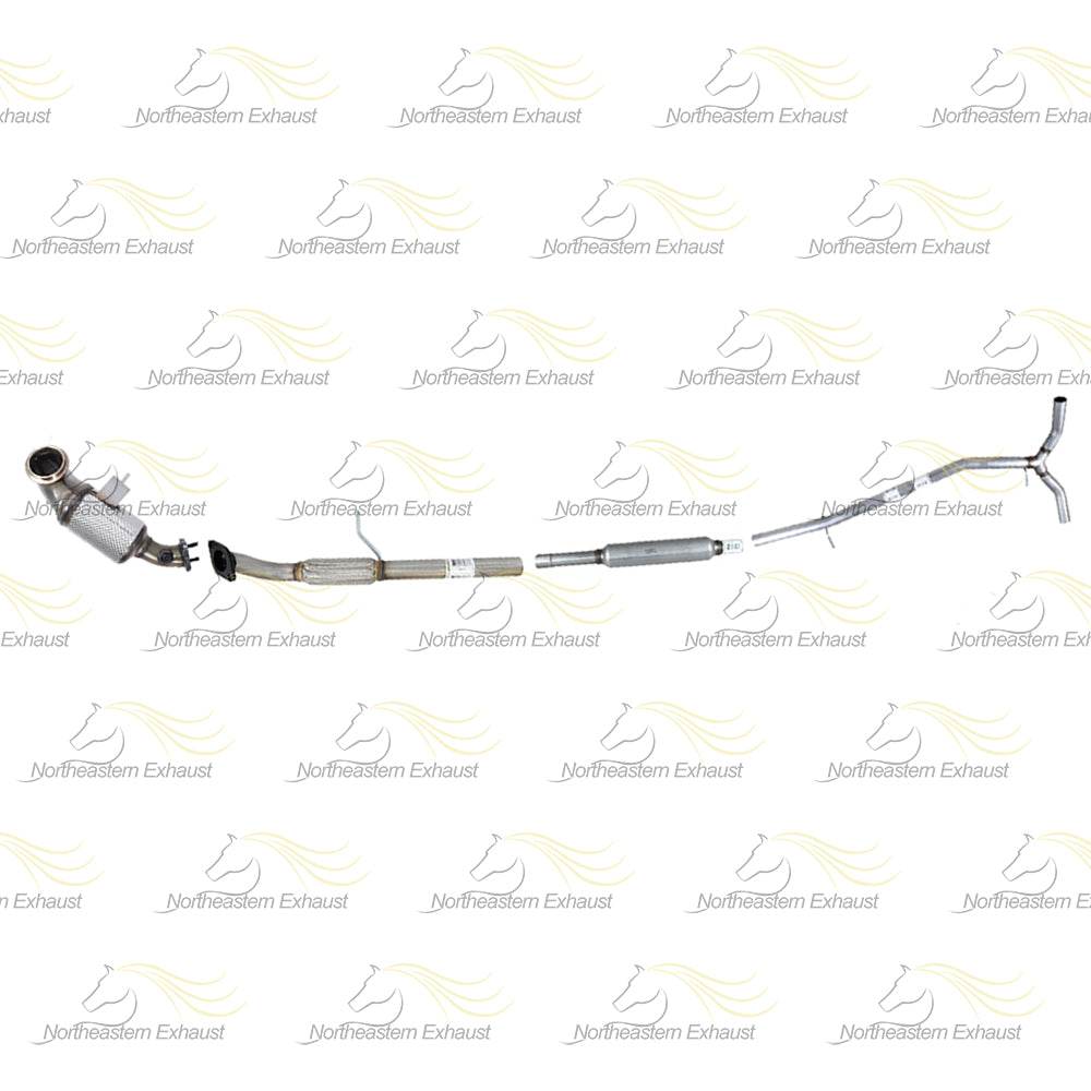 2012-2015 Ford Explorer 2.0L EPA Manifold Catalytic w/ Front Pipe Resonator Kit