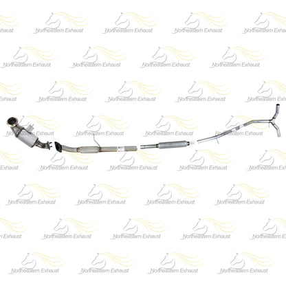 2012-2015 Ford Explorer 2.0L EPA Manifold Catalytic w/ Front Pipe Resonator Kit