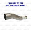 2005-2008 Ford F-150 4.2L 145" WB Stainless Steel Exhaust Pipes Muffler Kit