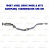 2001 Audi A4 1.8L EPA Approved Catalytic Converter Flex Pipe Kit | FWD | Automatic Transmission