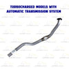 1998-2005 Volkswagen Passat 1.8L Catalytic with Flex Pipe and Muffler Kit | Automatic Transmission