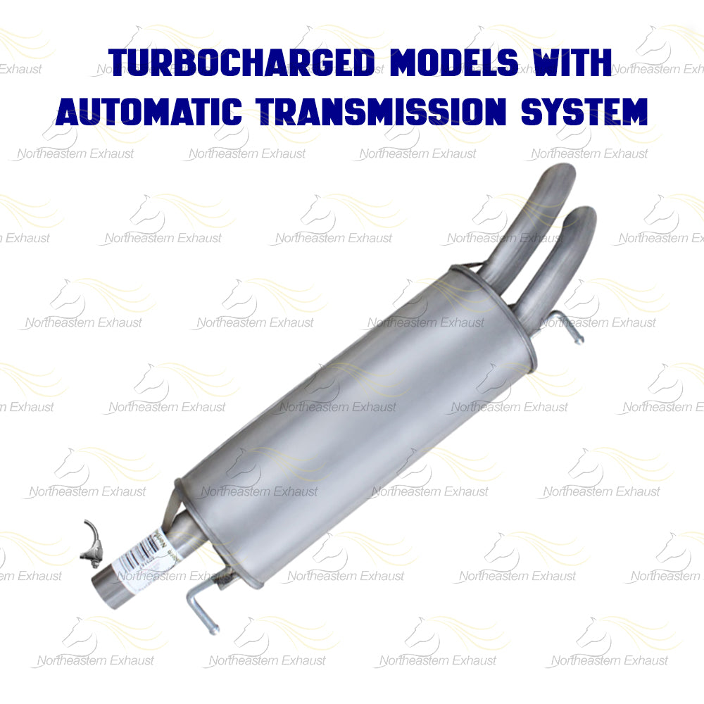 1998-2005 VW Passat 1.8L EPA Catalytic, Flex Pipe w/ Muffler & Resonator Kit | Automatic Transmission