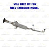 2002-2006 Camry, Solara 2.4L Manifold & Rear Catalytic w/ Resonator Kit EPA
