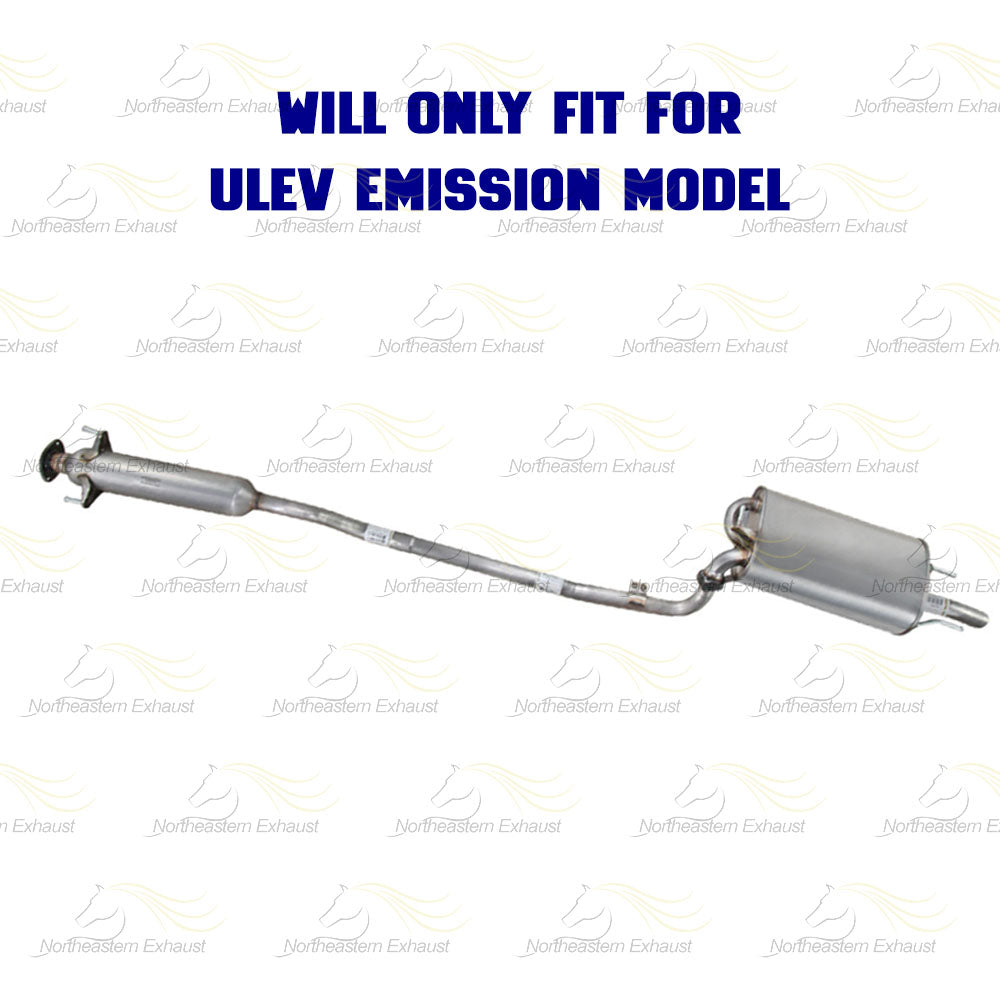 2002-2006 Toyota Camry and Solara 2.4L Exhaust Manifold Catalytic Converter Resonator Muffler Kit