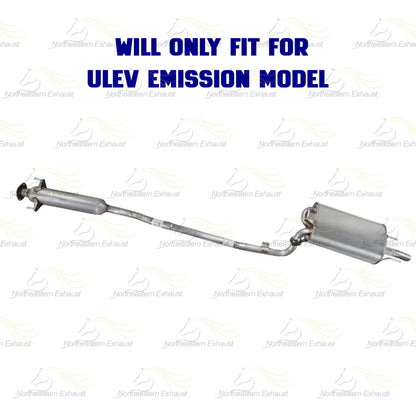 2002-2006 Toyota Camry and Solara 2.4L Exhaust Manifold Catalytic Converter Resonator Muffler Kit