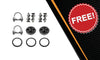 2002-2006 Toyota Camry and Solara 2.4L Exhaust Manifold Catalytic Converter Resonator Muffler Kit