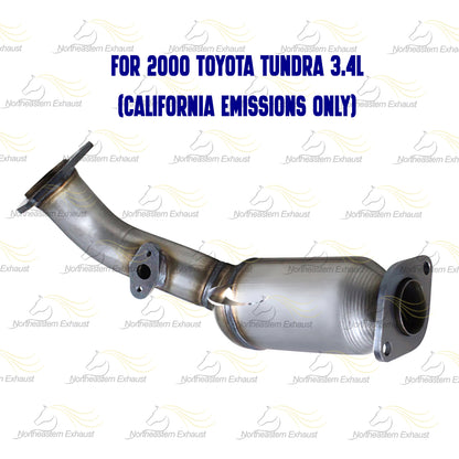 2000-2004 Toyota Tundra 3.4L EPA Approved Front & Rear Exhaust Catalytic Converter
