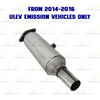 2014-2018 Kia Forte 2.0L EPA Approved Exhaust Rear Catalytic Converter