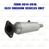 2014-2018 Kia Forte 2.0L EPA Approved Exhaust Rear Catalytic Converter
