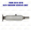 2014-2018 Kia Forte 2.0L EPA Approved Exhaust Rear Catalytic Converter
