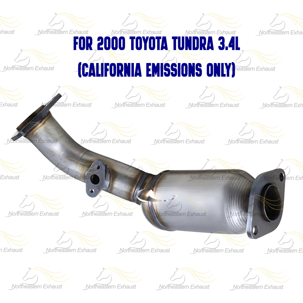 2000-2004 Toyota Tundra 3.4L EPA Approved Front and Rear Exhaust Catalytic Converter Muffler Assembly