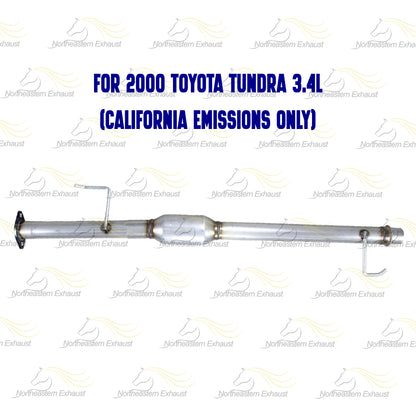 2000-2004 Toyota Tundra 3.4L EPA Approved Front and Rear Exhaust Catalytic Converter Muffler Assembly