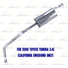 2000-2004 Toyota Tundra 3.4L EPA Approved Front and Rear Exhaust Catalytic Converter Muffler Assembly