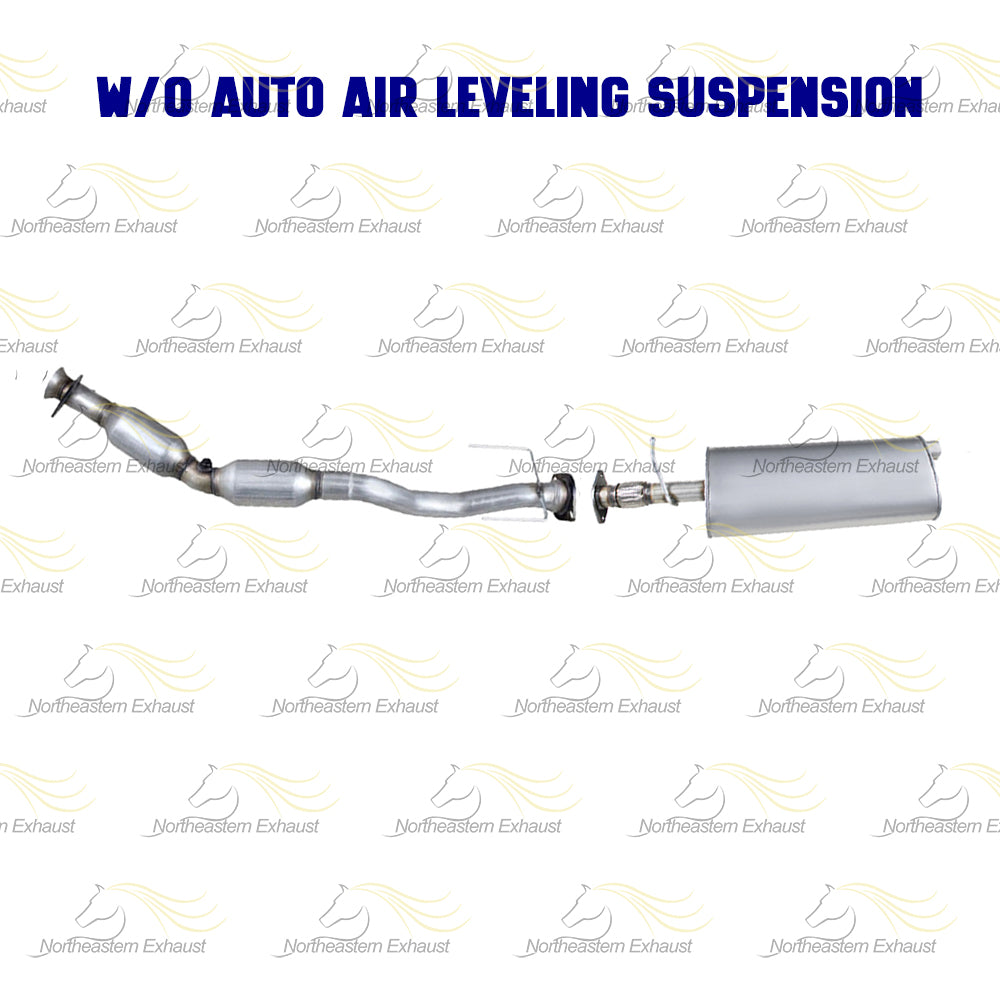 2008-2009 Trailblazer and Envoy 4.2L EPA Approved Catalytic Converter and Muffler Kit