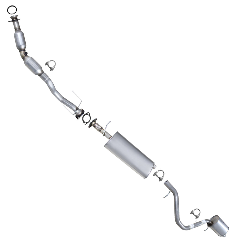 2008-2009 Trailblazer and Envoy 4.2L EPA Approved Catalytic Converter and Mufflers