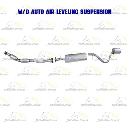 2008-2009 Trailblazer and Envoy 4.2L EPA Approved Catalytic Converter and Mufflers