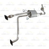 Muffler Assembly and Resonator for 1996-2000 Nissan Pathfinder and Infiniti QX4 3.3L